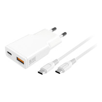 4smarts Ladegert PDPlug Duos Slim 20W GaN USB-C A+USB-C Kabel — Buy in Cyprus with Fast Delivery