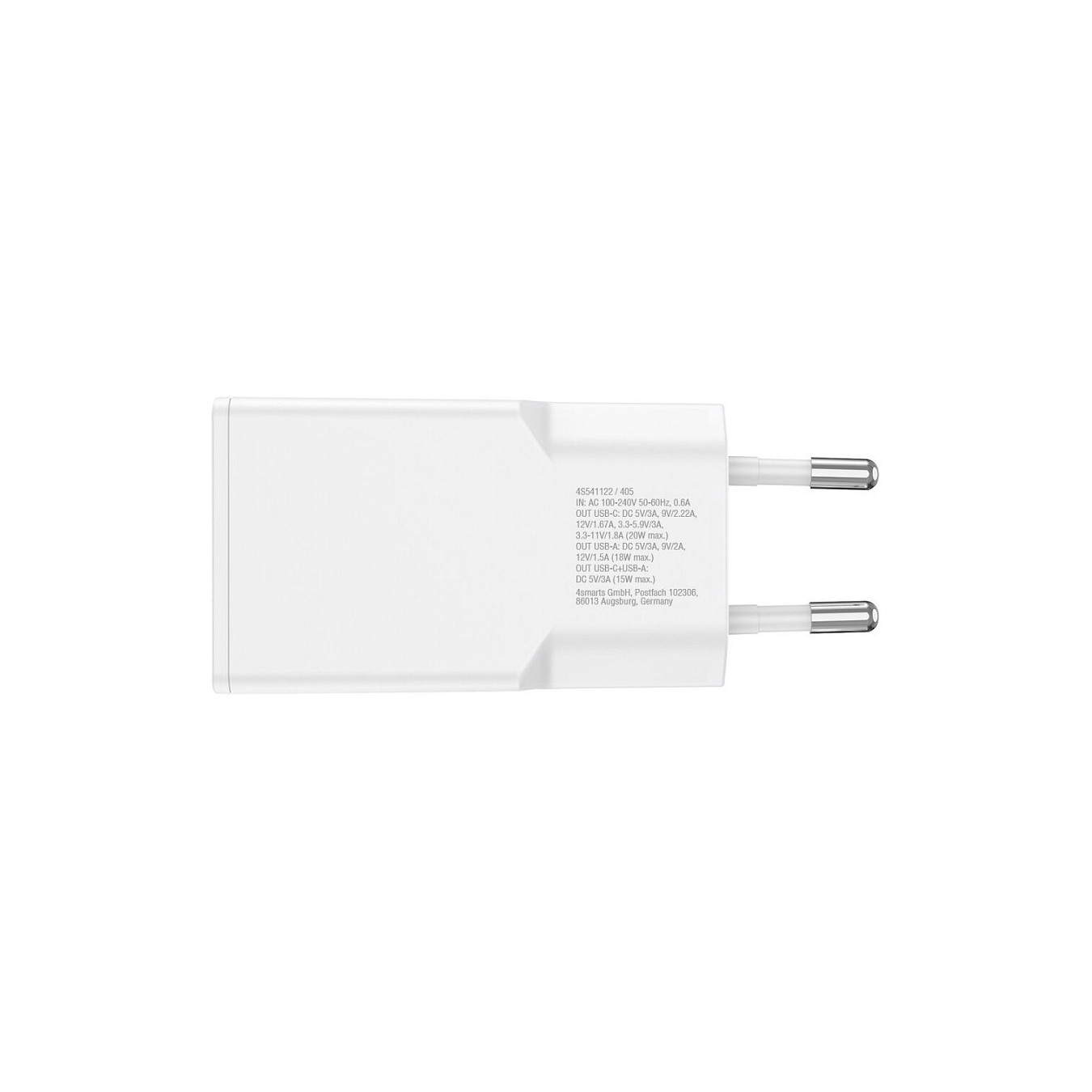 4smarts Ladegert PDPlug Duos Slim 20W GaN USB-C A+USB-C Kabel — Buy in Cyprus with Fast Delivery