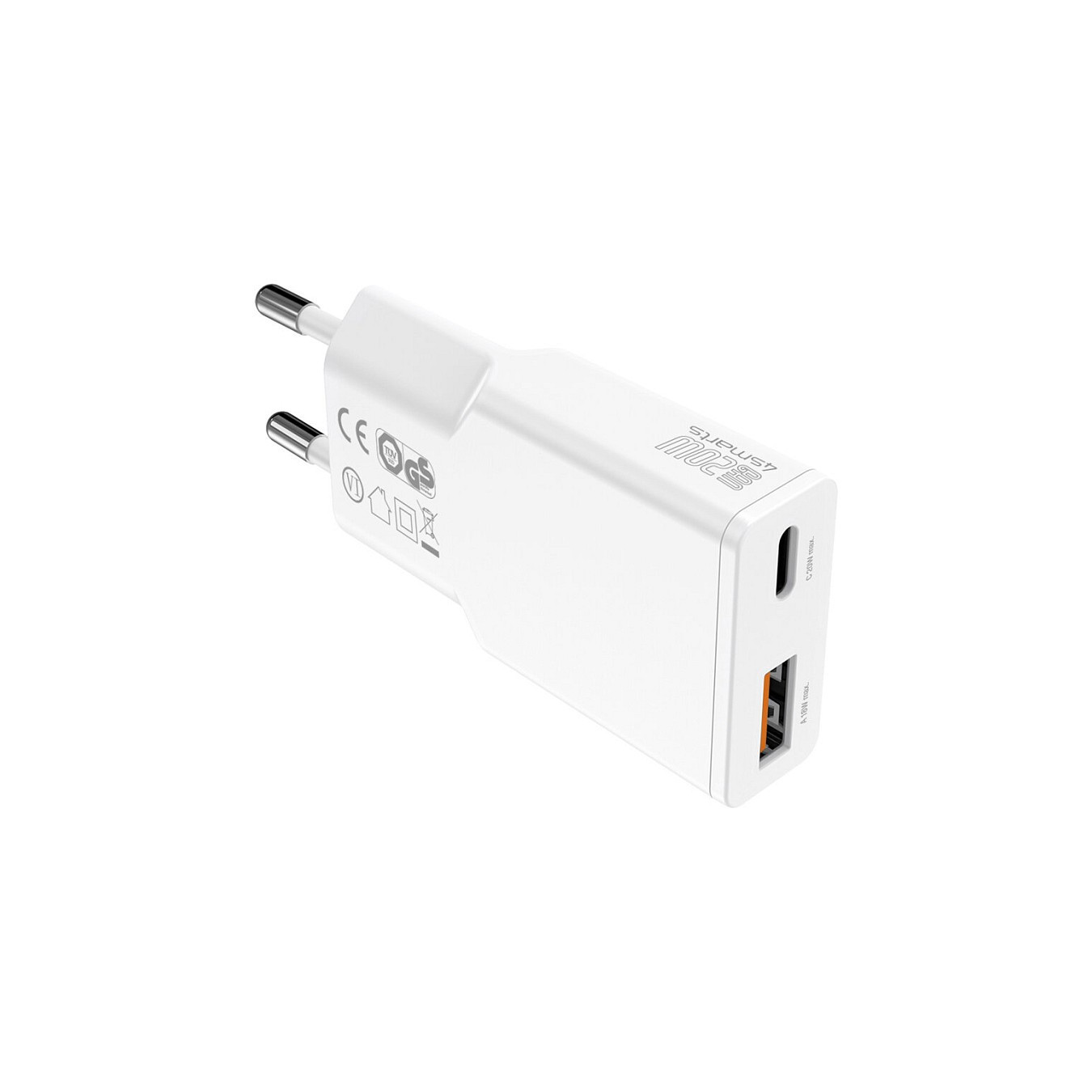 4smarts Ladegert PDPlug Duos Slim 20W GaN USB-C A+USB-C Kabel — Buy in Cyprus with Fast Delivery