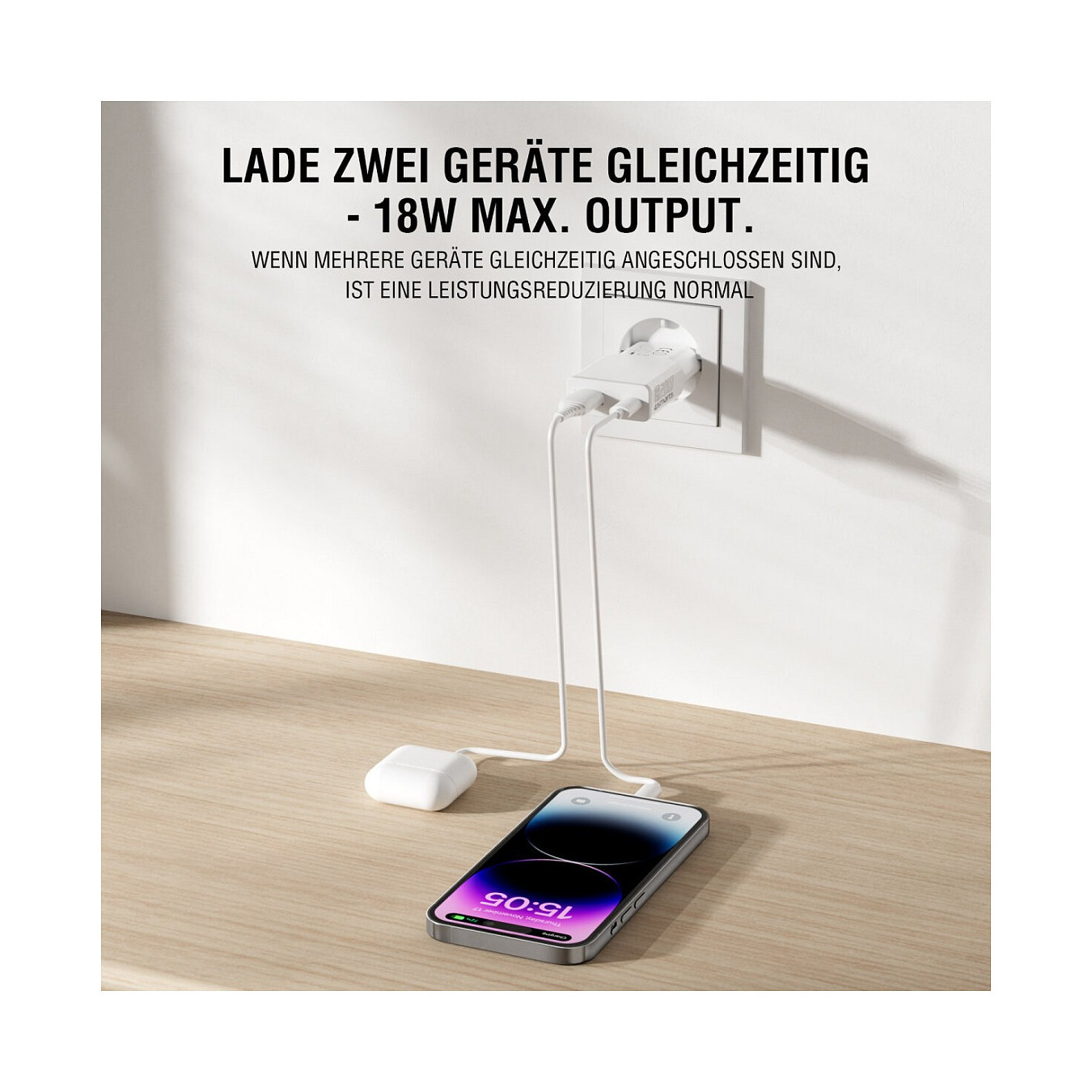 4smarts Ladegert PDPlug Duos Slim 20W GaN USB-C A+USB-C Kabel — Buy in Cyprus with Fast Delivery