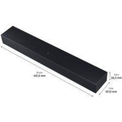 Buy Samsung C-Soundbar - HW-C410G - 2.0ch 40W, Bluetooth 4.2, Black/Titanium in Cyprus, Nicosia, Limassol, Larnaka, Pafos