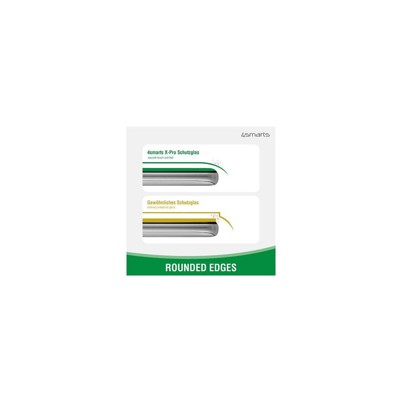4smarts Second Glass X-Pro Clear fr iPhone 16e. 14. 13.13 Pro — Buy in Cyprus with Fast Delivery
