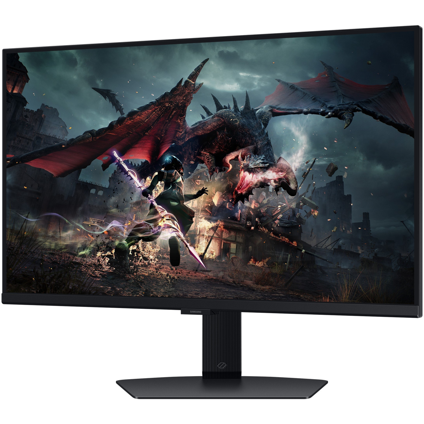 Samsung Odyssey G5 S27DG500EU - 27 inch QHD (2560x1440) IPS 180Hz 1ms HDR400 Gaming Monitor - Black