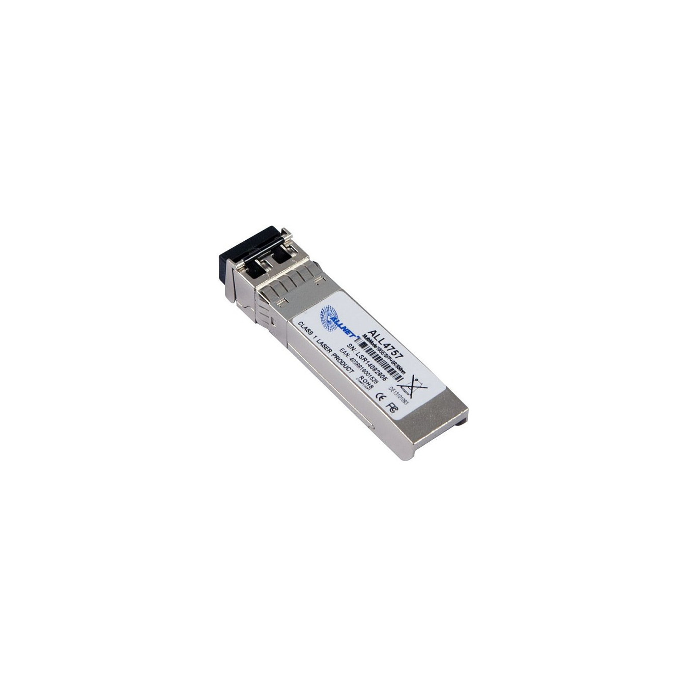 ALLNET Switch Modul ALL4757-INDU SFP+(Mini-GBIC). 10Gbit Multimode. SR LC. Industrial -40 +85 Grad.