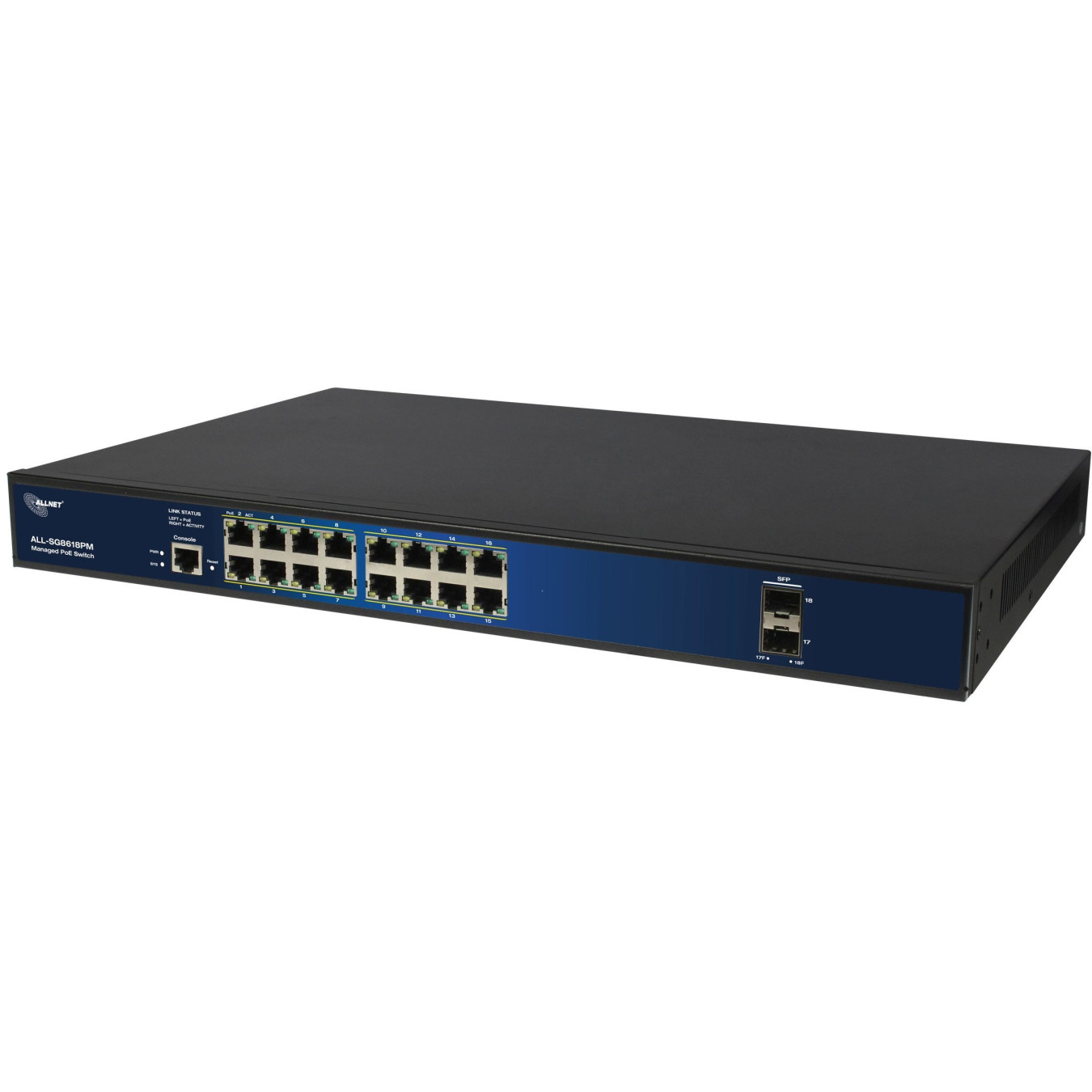 16+2P Allnet ALL-SG8618PM POE M — Buy in Cyprus with Fast Delivery