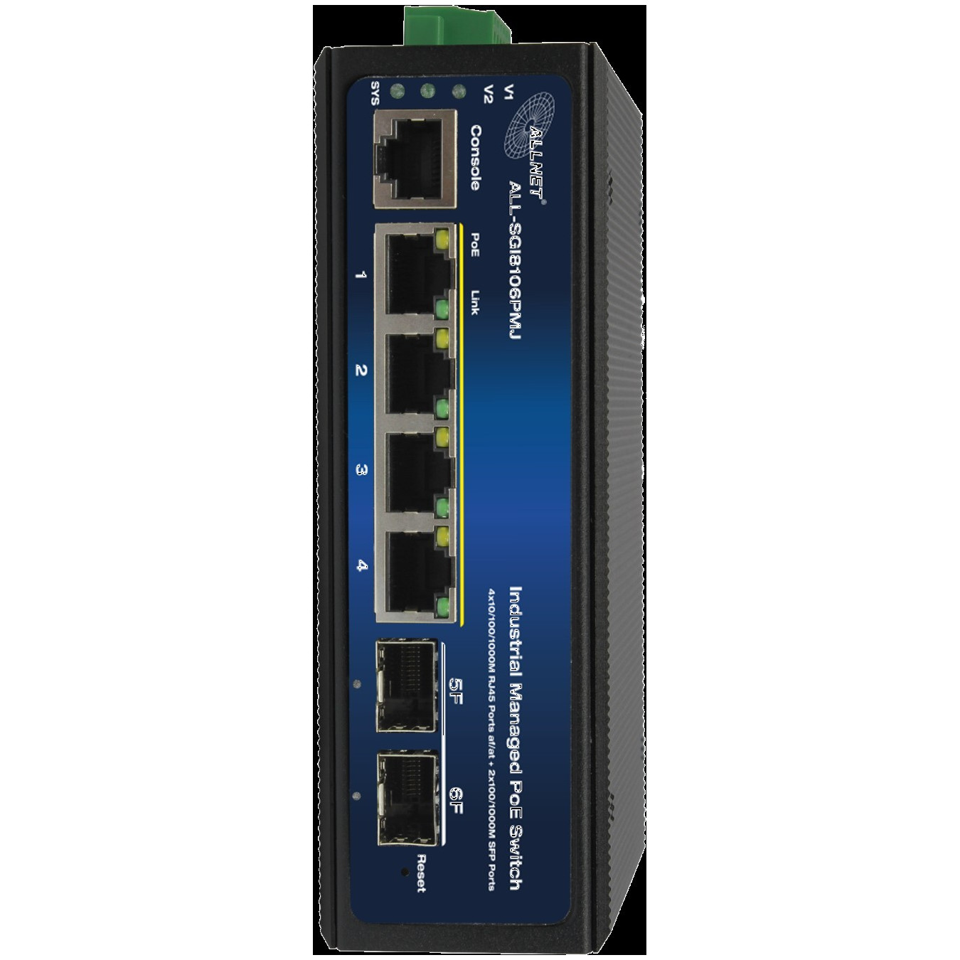 4+2P ALLNET ALL-SGI8106PMJ-BT POE M industrial — Buy in Cyprus with Fast Delivery