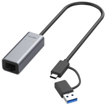 ALLNET USB 3.0 Typ-C&A Ethernet Adapter 2.5 Multi-Gigabit LAN ALL-NC-2.5G-USBC A ALLTRAVEL — Buy in Cyprus with Fast Delivery