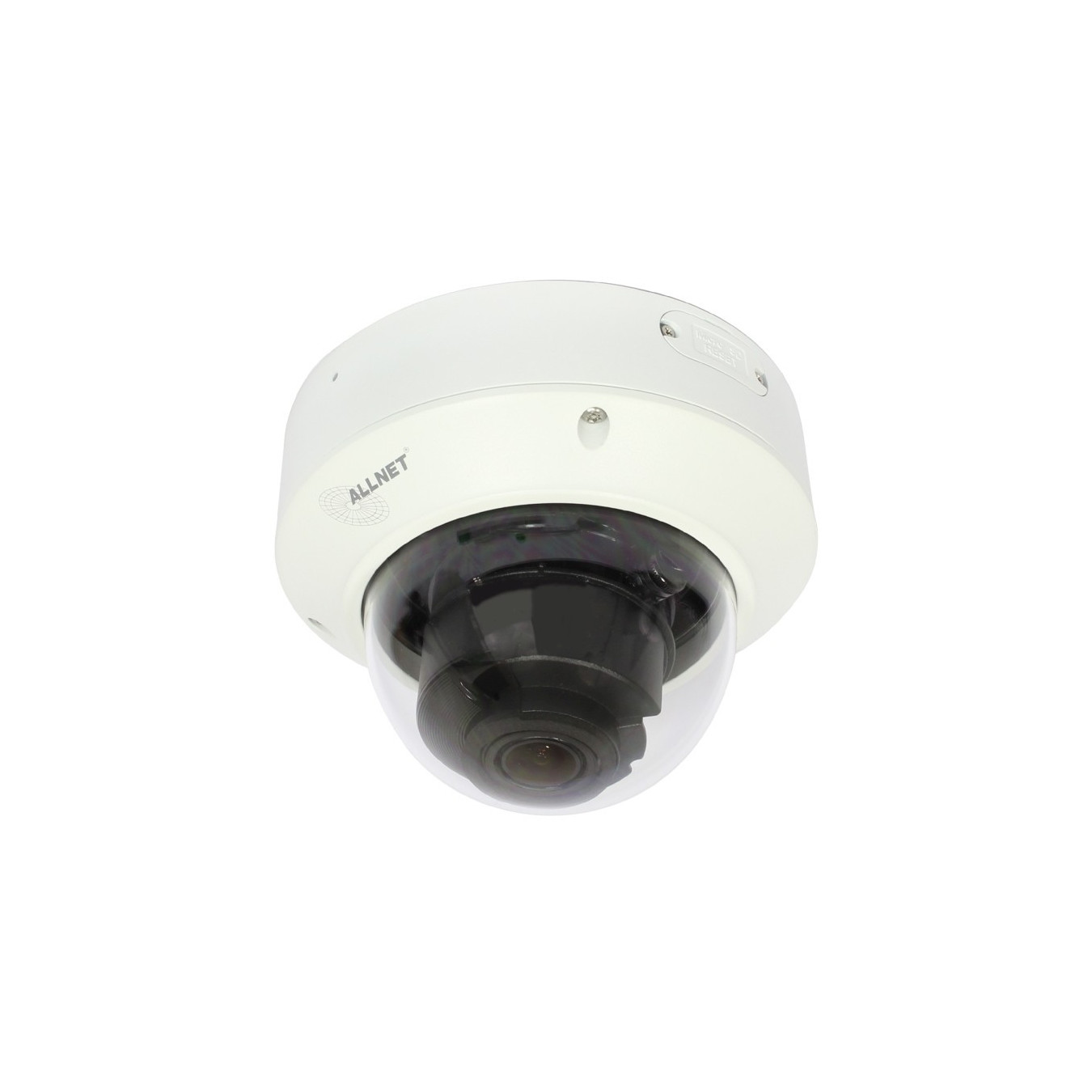 ALLNET Fix Dome Outdoor 5MP IR Vandalismus Low-Light Motorisiertes Vario-Objektiv 93° ALL-CAM2495v3-LVEFN