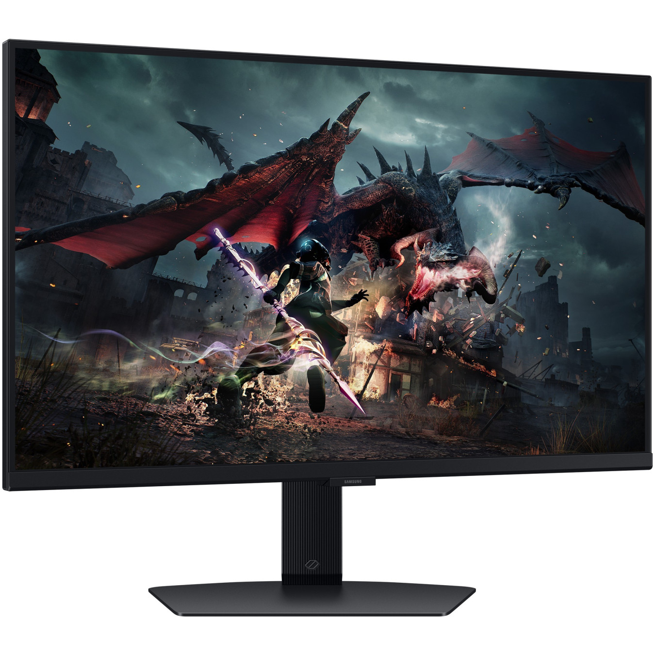 Samsung Odyssey G5 S27DG500EU - 27 inch QHD (2560x1440) IPS 180Hz 1ms HDR400 Gaming Monitor - Black