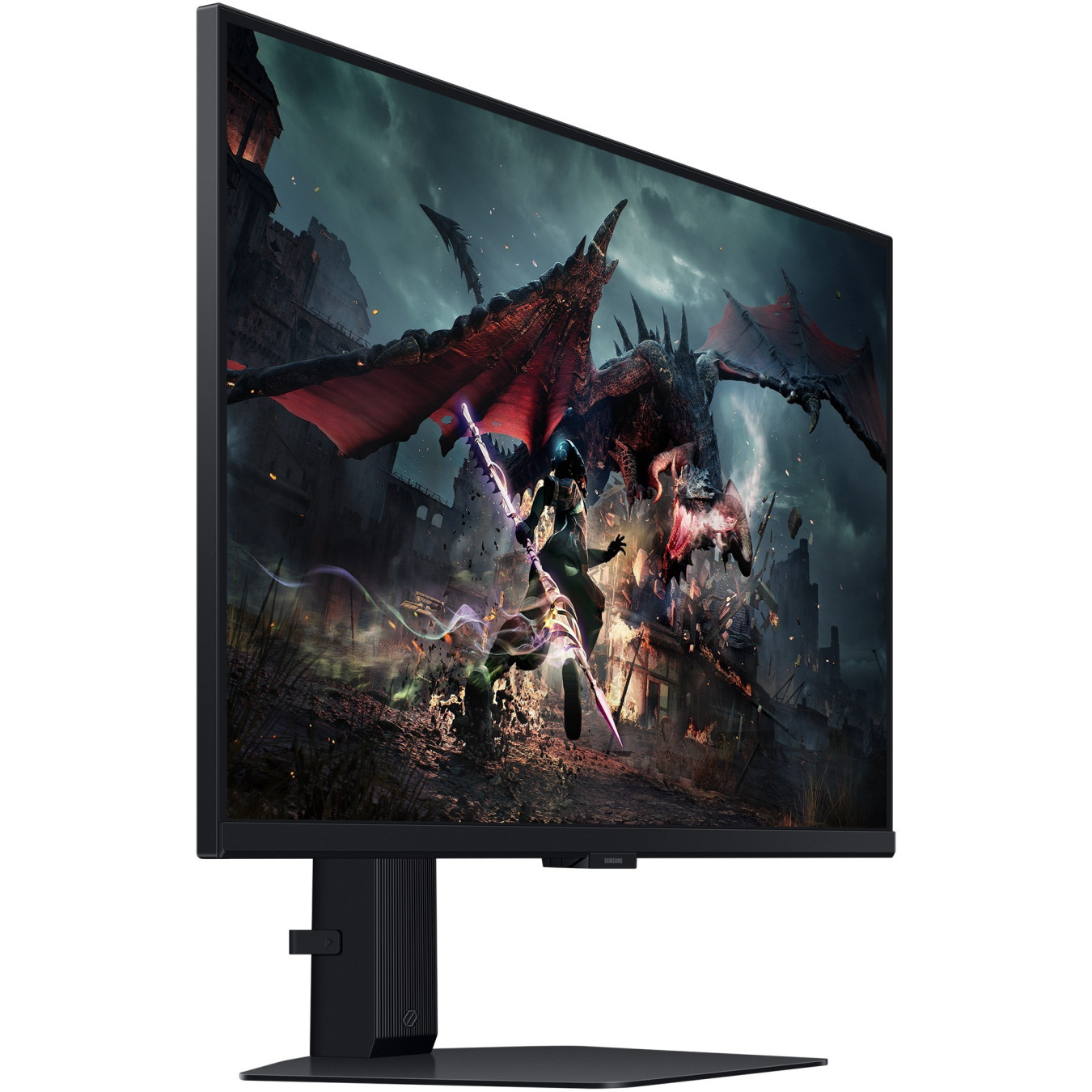 Samsung Odyssey G5 S27DG500EU - 27 inch QHD (2560x1440) IPS 180Hz 1ms HDR400 Gaming Monitor - Black