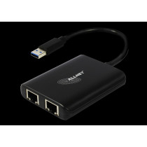 ALLNET USB 3.0 Typ-A Netzwerk Adapter 2x + 1x USB 3.0 Hub ALL-NC-2G-102-USB-A ALLTRAVEL — Buy in Cyprus with Fast Delivery