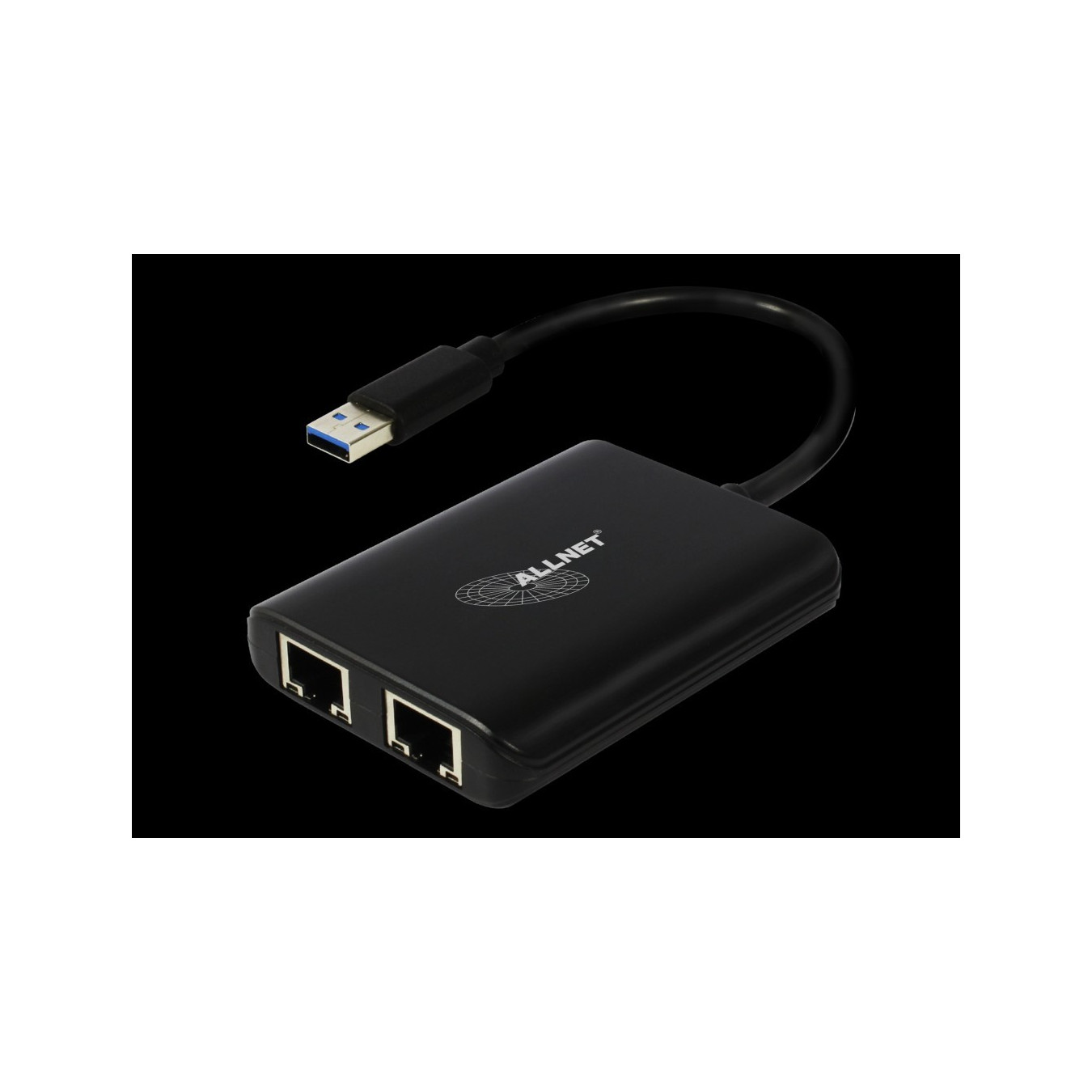 ALLNET USB 3.0 Typ-A Netzwerk Adapter 2x + 1x USB 3.0 Hub ALL-NC-2G-102-USB-A ALLTRAVEL — Buy in Cyprus with Fast Delivery