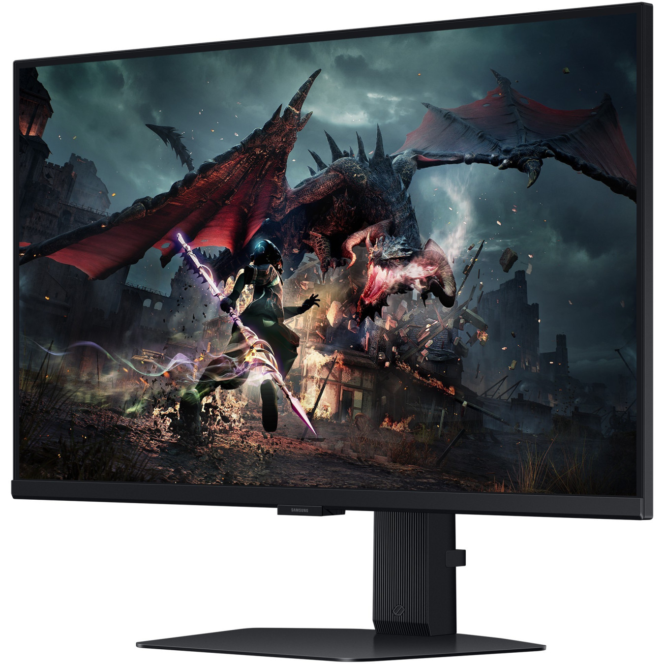 Samsung Odyssey G5 S27DG500EU - 27 inch QHD (2560x1440) IPS 180Hz 1ms HDR400 Gaming Monitor - Black
