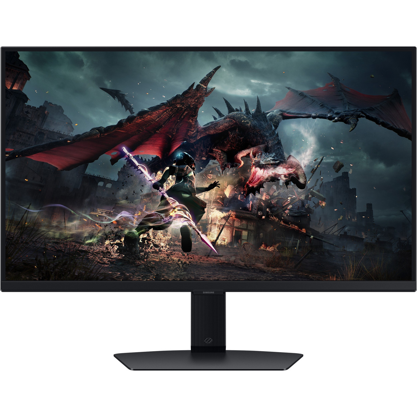 Samsung Odyssey G5 S27DG500EU - 27 inch QHD (2560x1440) IPS 180Hz 1ms HDR400 Gaming Monitor - Black