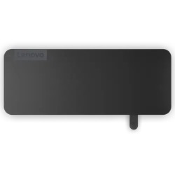 Buy Lenovo USB-C Slim Travel Dock - 4X11N40212 - Eclipse Black, 65W PD, HDMI 4K6... in Cyprus, Nicosia, Limassol, Larnaka, Pafos