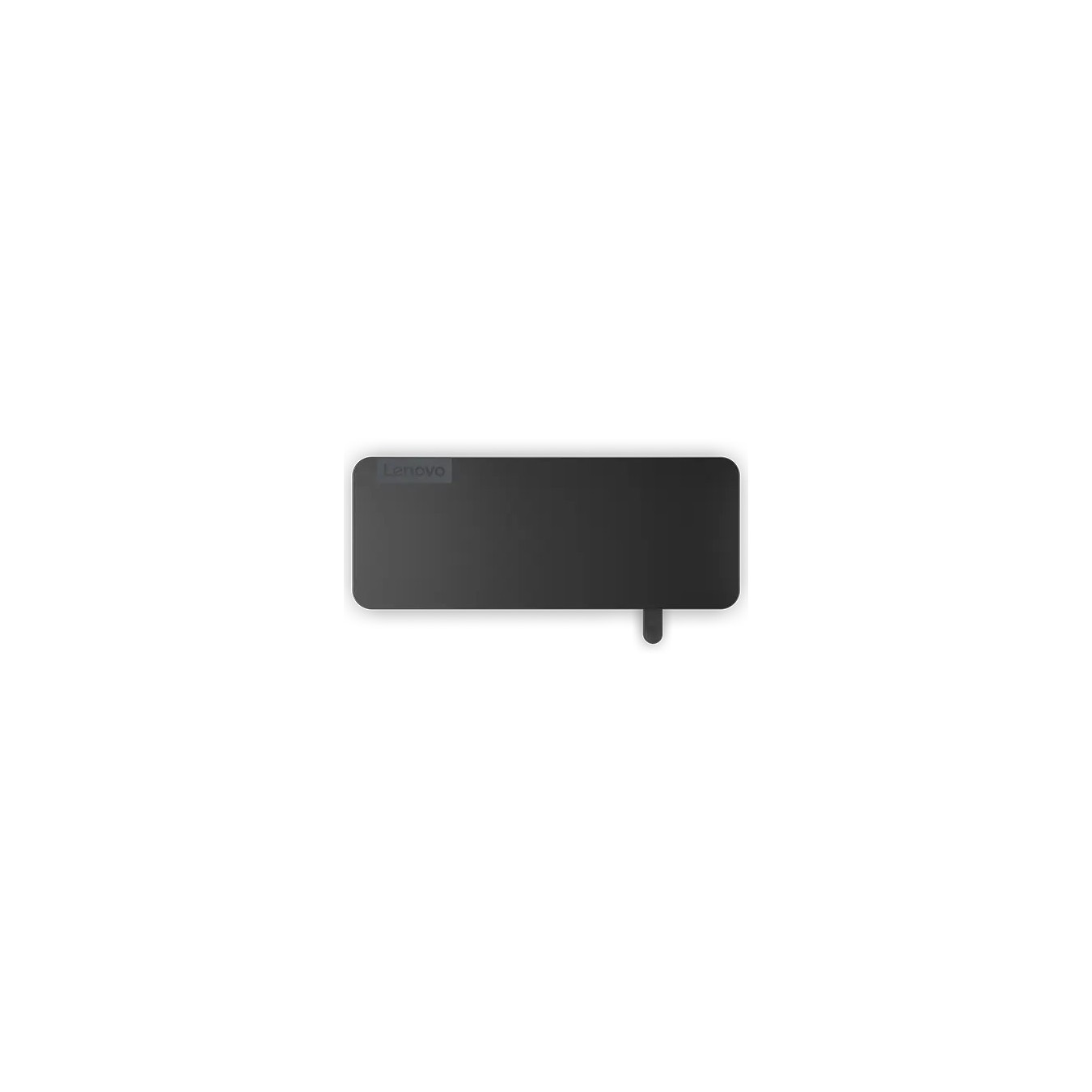 Lenovo USB-C Slim Travel Dock - 4X11N40212 - Eclipse Black, 65W PD, HDMI 4K60, SD/microSD, USB-C & USB-A