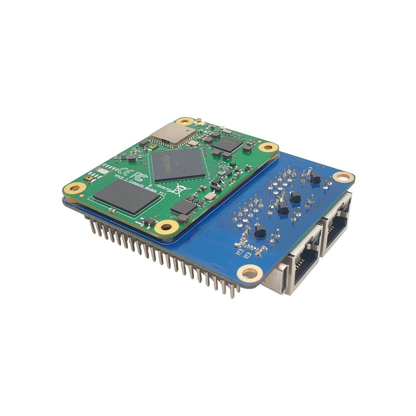 ALLNET Radxa CM3 Model A Rock3 RK3566 Compute module 1GB RAM 8GB EMMC. Wifi+BT. RM116-D1E8W2