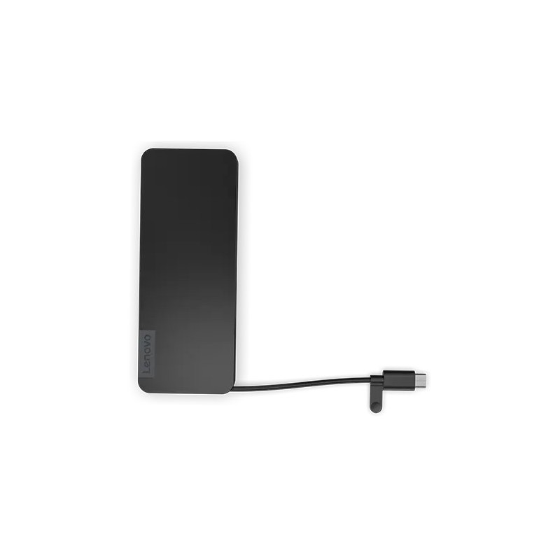 Buy Lenovo USB-C Slim Travel Dock - 4X11N40212 - Eclipse Black, 65W PD, HDMI 4K6... in Cyprus, Nicosia, Limassol, Larnaka, Pafos