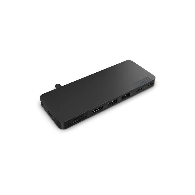 Buy Lenovo USB-C Slim Travel Dock - 4X11N40212 - Eclipse Black, 65W PD, HDMI 4K6... in Cyprus, Nicosia, Limassol, Larnaka, Pafos
