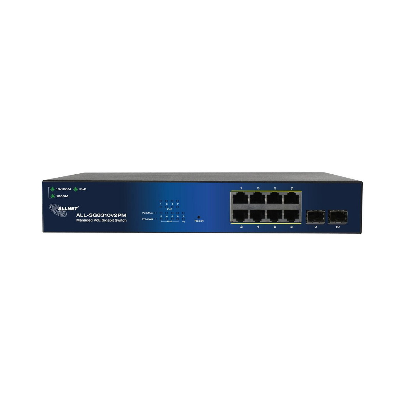 8+2P ALLNET ALL-SG8310v2PM POE M — Buy in Cyprus with Fast Delivery