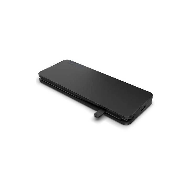 Buy Lenovo USB-C Slim Travel Dock - 4X11N40212 - Eclipse Black, 65W PD, HDMI 4K6... in Cyprus, Nicosia, Limassol, Larnaka, Pafos