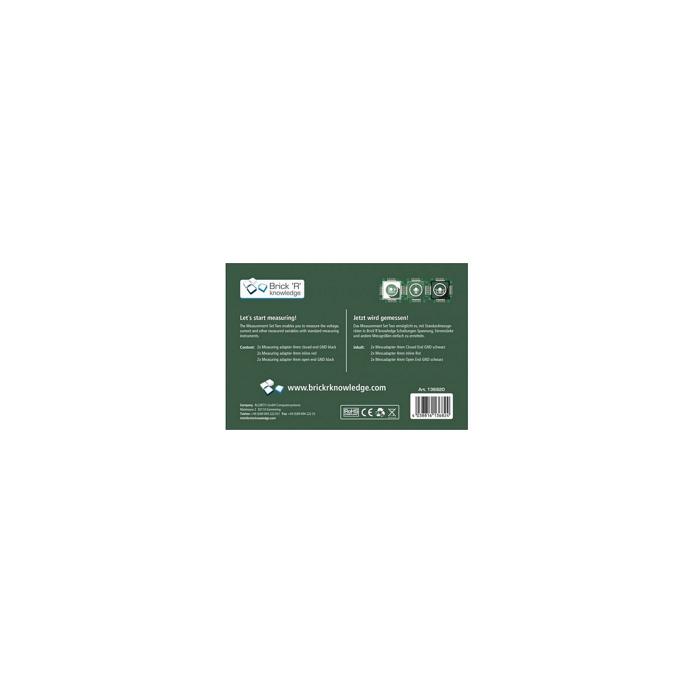 ALLNET BrickRknowledge Measurement Set Two (International) — Buy in Cyprus with Fast Delivery