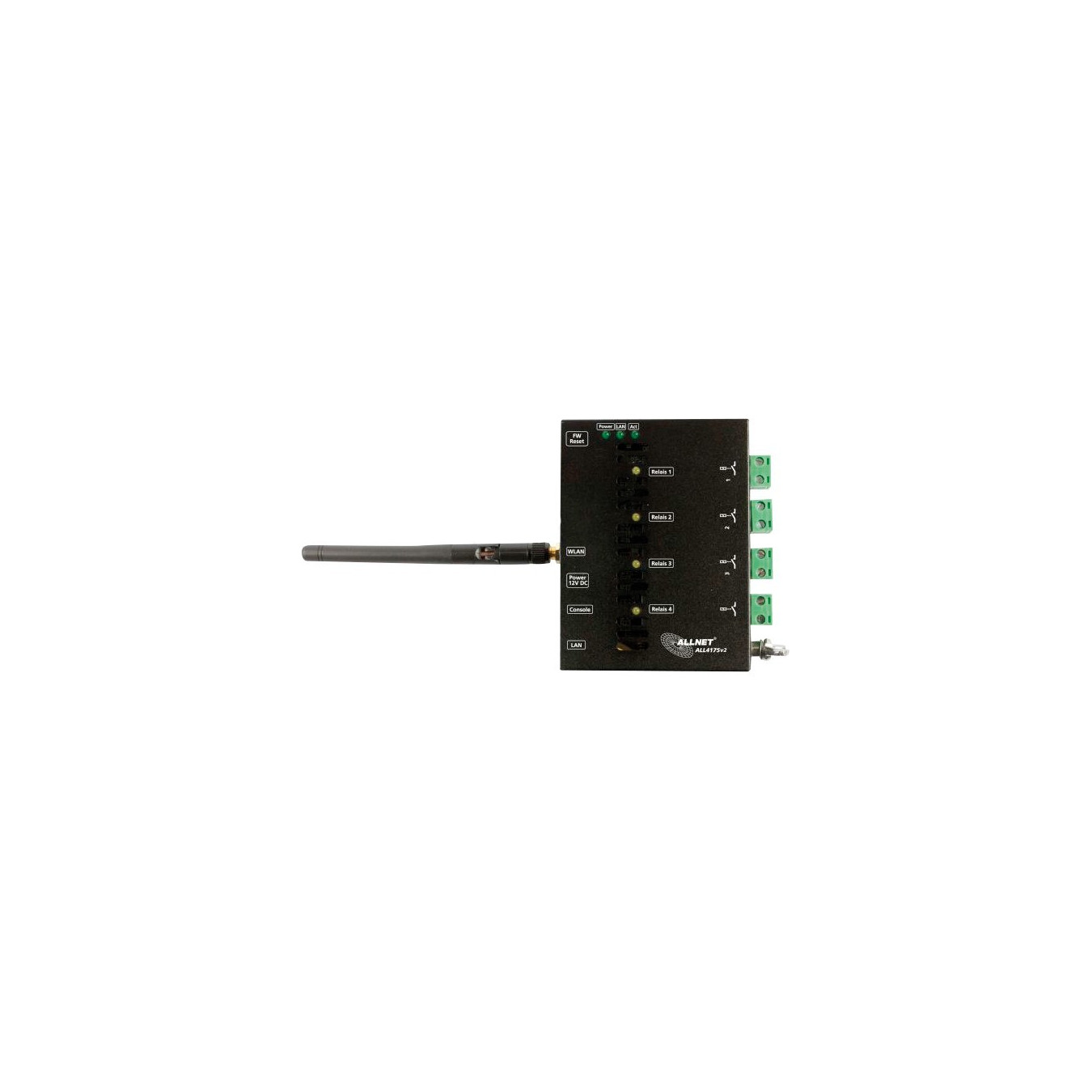 ALLNET MSR IO Zentrale ALL4175v2 Netzwerk Schaltgerät 4fach Relais 230VAC 10A — Buy in Cyprus with Fast Delivery