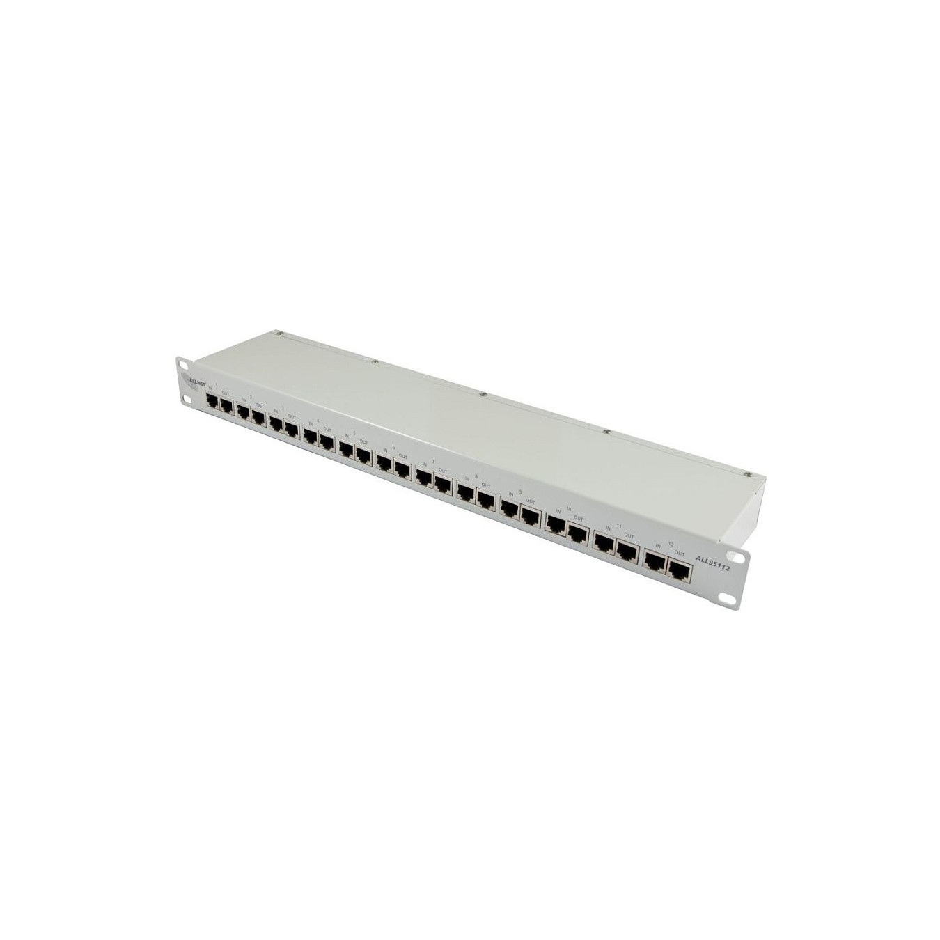 Z ALLNET TP Cat 6 Überspannungs Blitzschutz 12Port ALL95112 auch ALL-IP — Buy in Cyprus with Fast Delivery