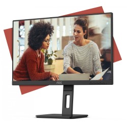 AOC 24E3QAF - 23.8" Full HD IPS Monitor, 1920x1080, 4ms, 75Hz, HDMI/VGA/DP, Black (Boxed) — Buy in Cyprus with Fast Delivery
