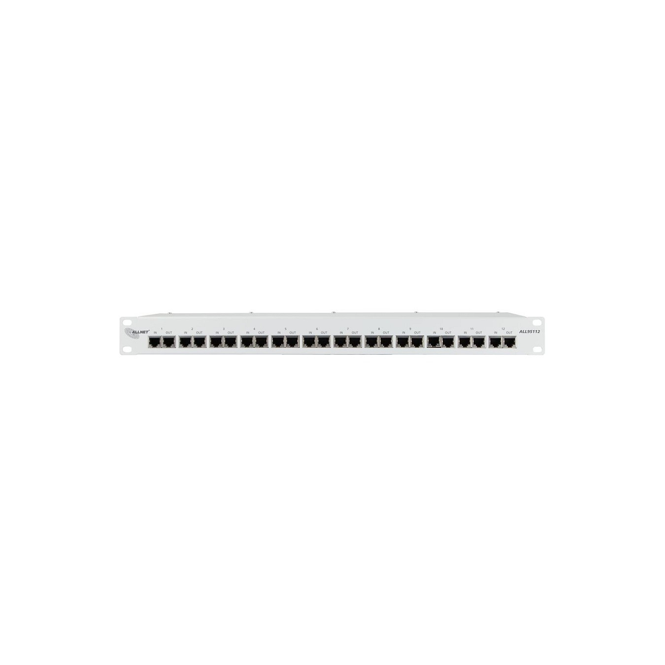 Z ALLNET TP Cat 6 Überspannungs Blitzschutz 12Port ALL95112 auch ALL-IP — Buy in Cyprus with Fast Delivery