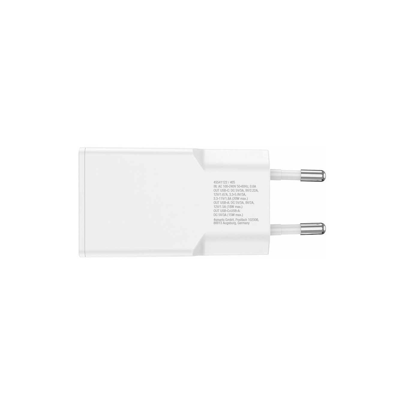 4smarts Netzladegert PDPlug Duos Slim 20W GaN USB-C A. wei — Buy in Cyprus with Fast Delivery