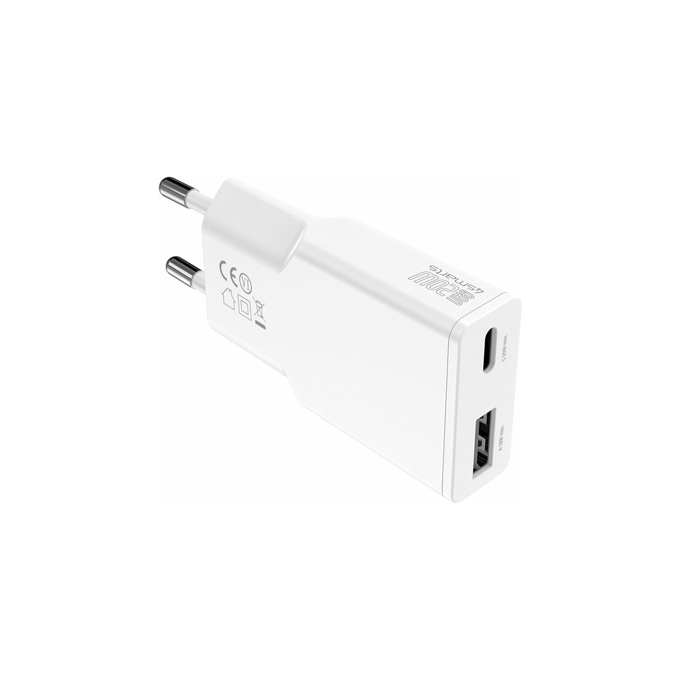 4smarts Netzladegert PDPlug Duos Slim 20W GaN USB-C A. wei — Buy in Cyprus with Fast Delivery