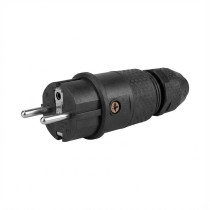ABL 100000068 Professional Stecker. SCHUKO & fr-be. Elamid-2K. schwarz. sv. IP54 — Buy in Cyprus with Fast Delivery