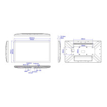 ALLNET Touch Display Tablet PoE 21 Zoll mit RK3399 Android 11 4GB 16GB Pro-Series. Wifi AC — Buy in Cyprus with Fast Delivery