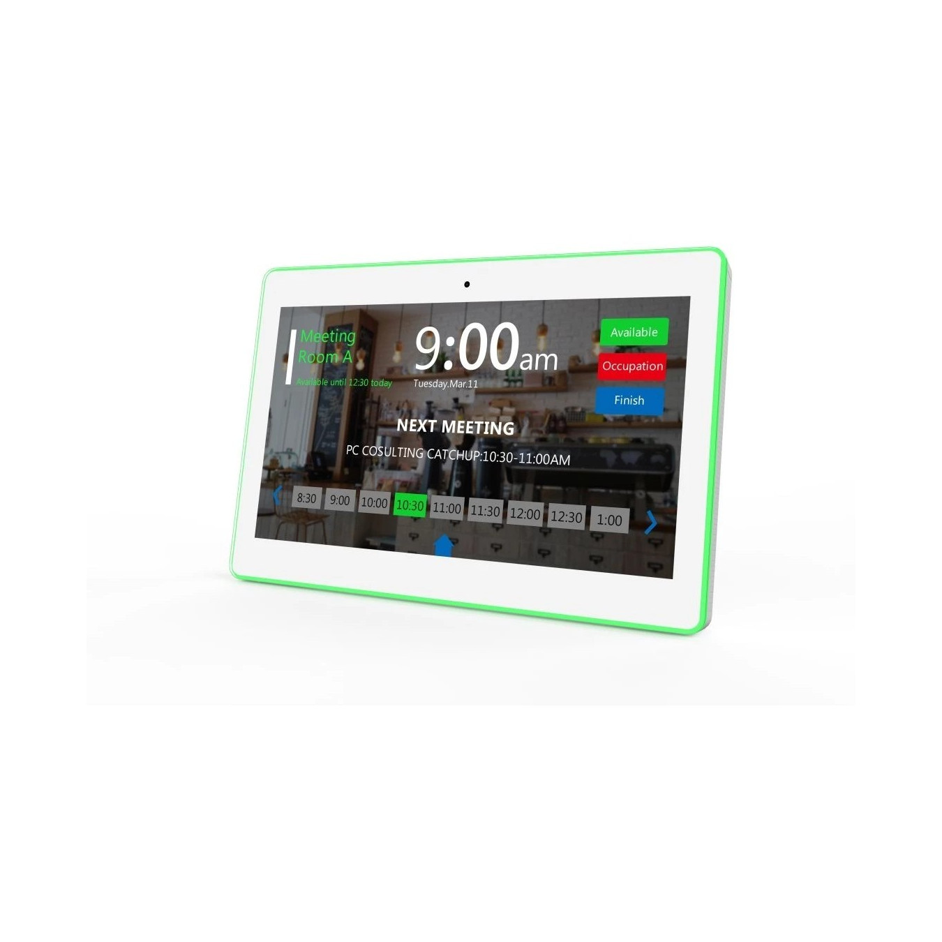 ALLNET Meetingraum RGB LED Tablet 15 Zoll RK3399 weiß Android 10 und NFC RFID — Buy in Cyprus with Fast Delivery
