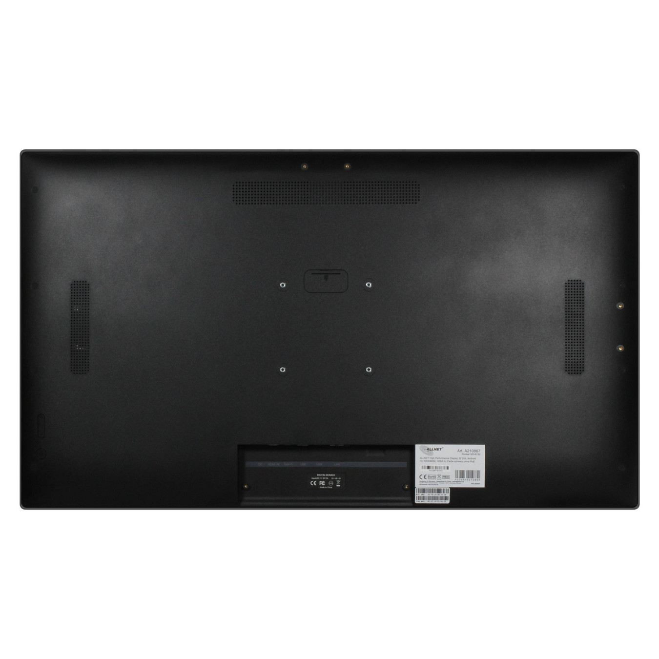 ALLNET High Performance Display 32 Zoll Android 12 RK3588 HDMI In Farbe schwarz ohne PoE — Buy in Cyprus with Fast Delivery