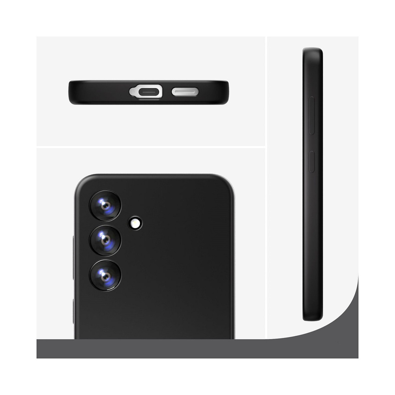 4smarts Silicone Case Cupertino Samsung Galaxy A56 schwarz — Buy in Cyprus with Fast Delivery