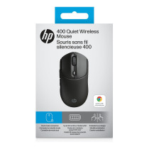 HP 400 Quiet Black Wireless Mouse EURO (P) — Buy in Cyprus with Fast Delivery