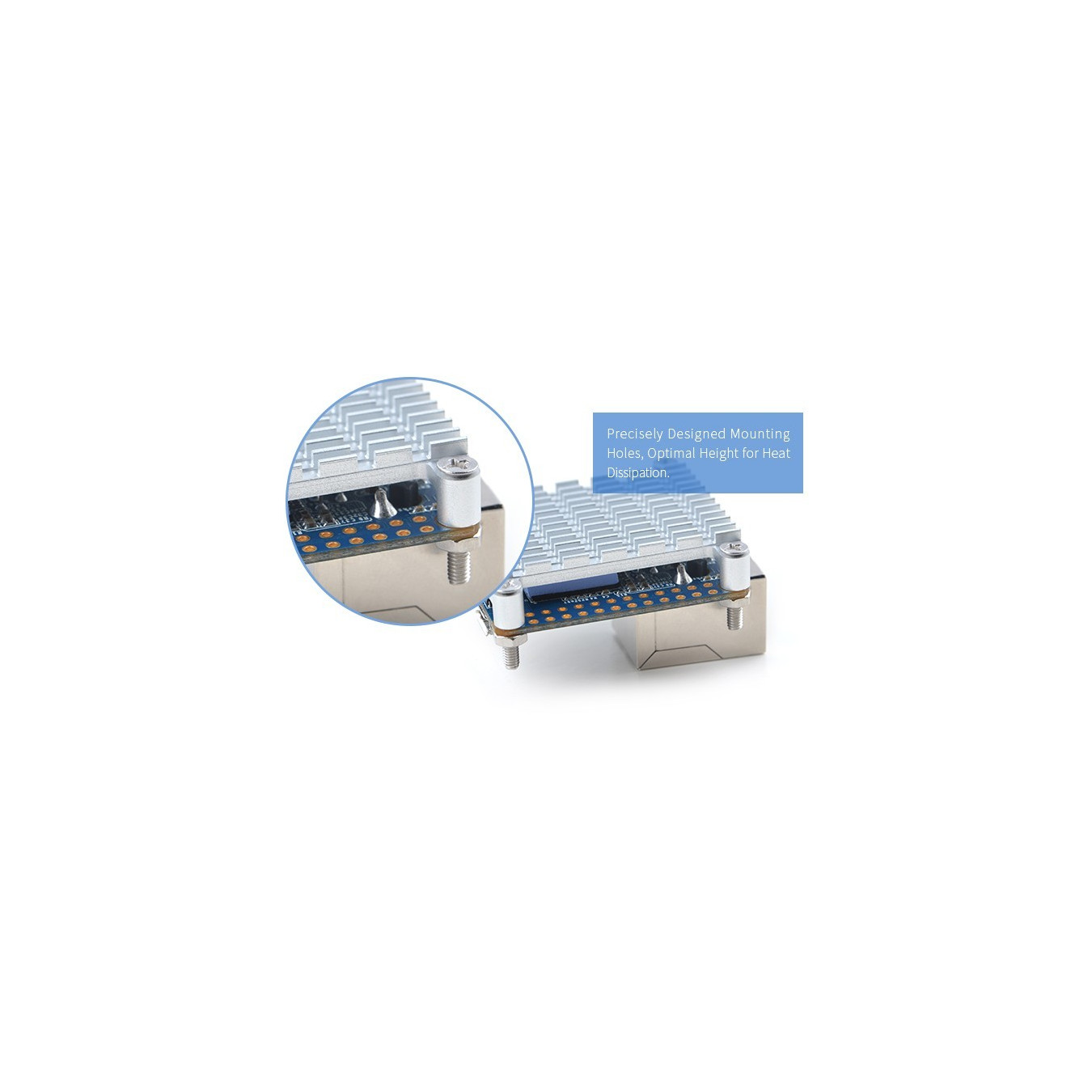 ALLNET FriendlyELEC NanoPi Neo Neo2 zbh. Heatsink Set Kühlkörper 50er Bulk — Buy in Cyprus with Fast Delivery