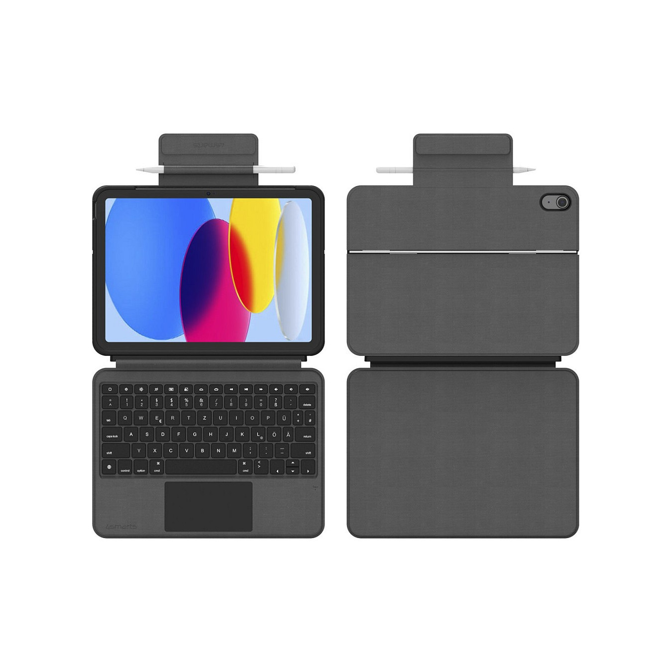 4smarts Tastatur Case 2in1 Solid iPad 11' iPad 10.9' — Buy in Cyprus with Fast Delivery