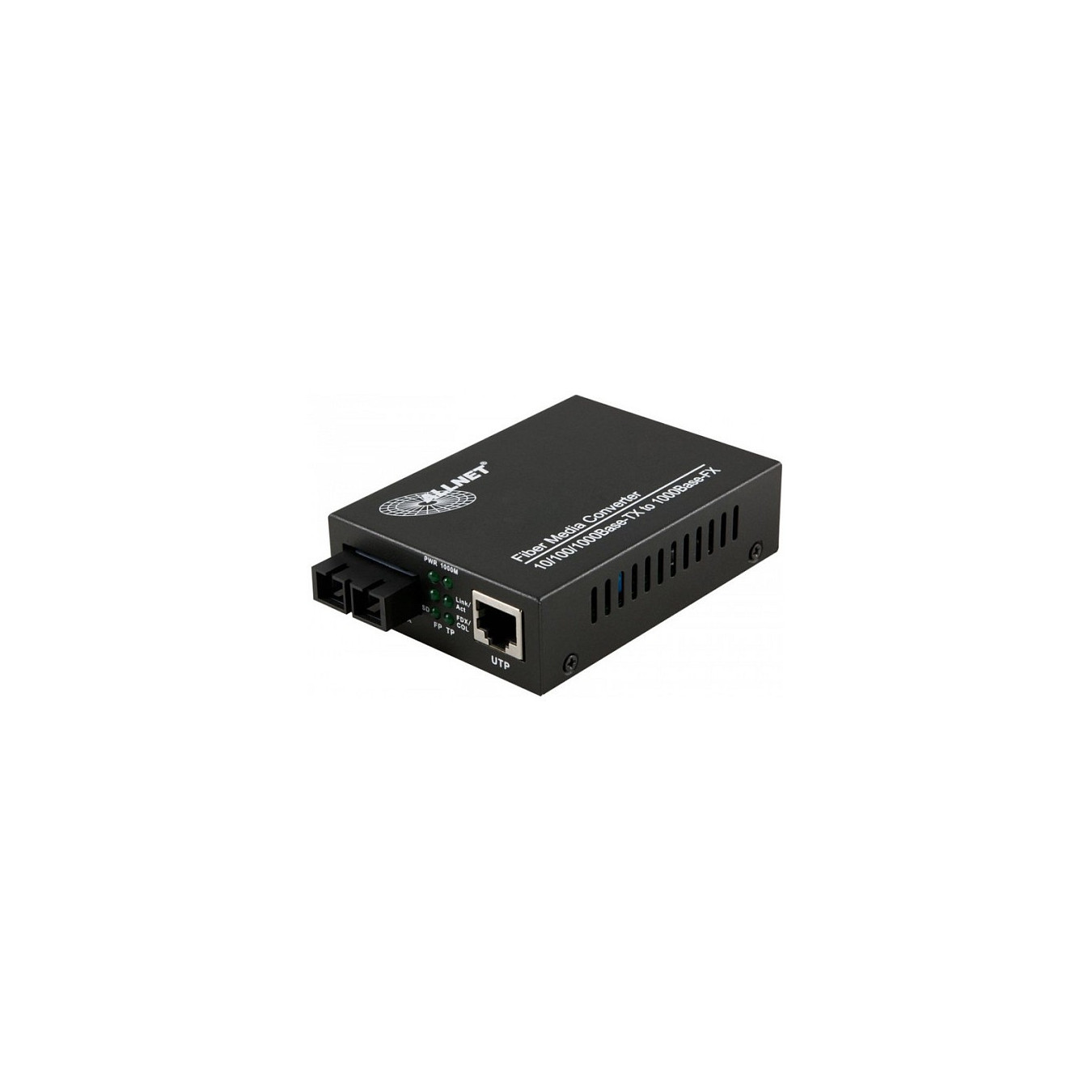 Z ALLNET Medienkonverter 10 100 1000BASE-T auf 1000BASE-LX Singlemode SC Anschluss 10km ALL-MC105G-SC-SM