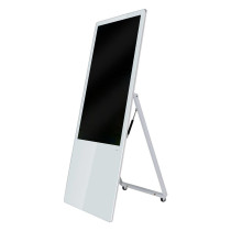 Allnet Standdisplay 43 Zoll Aufsteller mit Laufrollen. 700 Nits. HDMI. Farbe weiß — Buy in Cyprus with Fast Delivery
