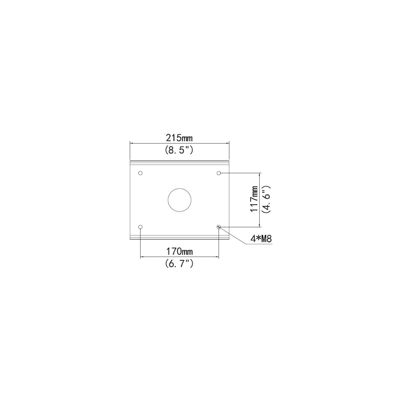 ALLNET Polemount Masthalter for ALL-CAM2498-LEP — Buy in Cyprus with Fast Delivery