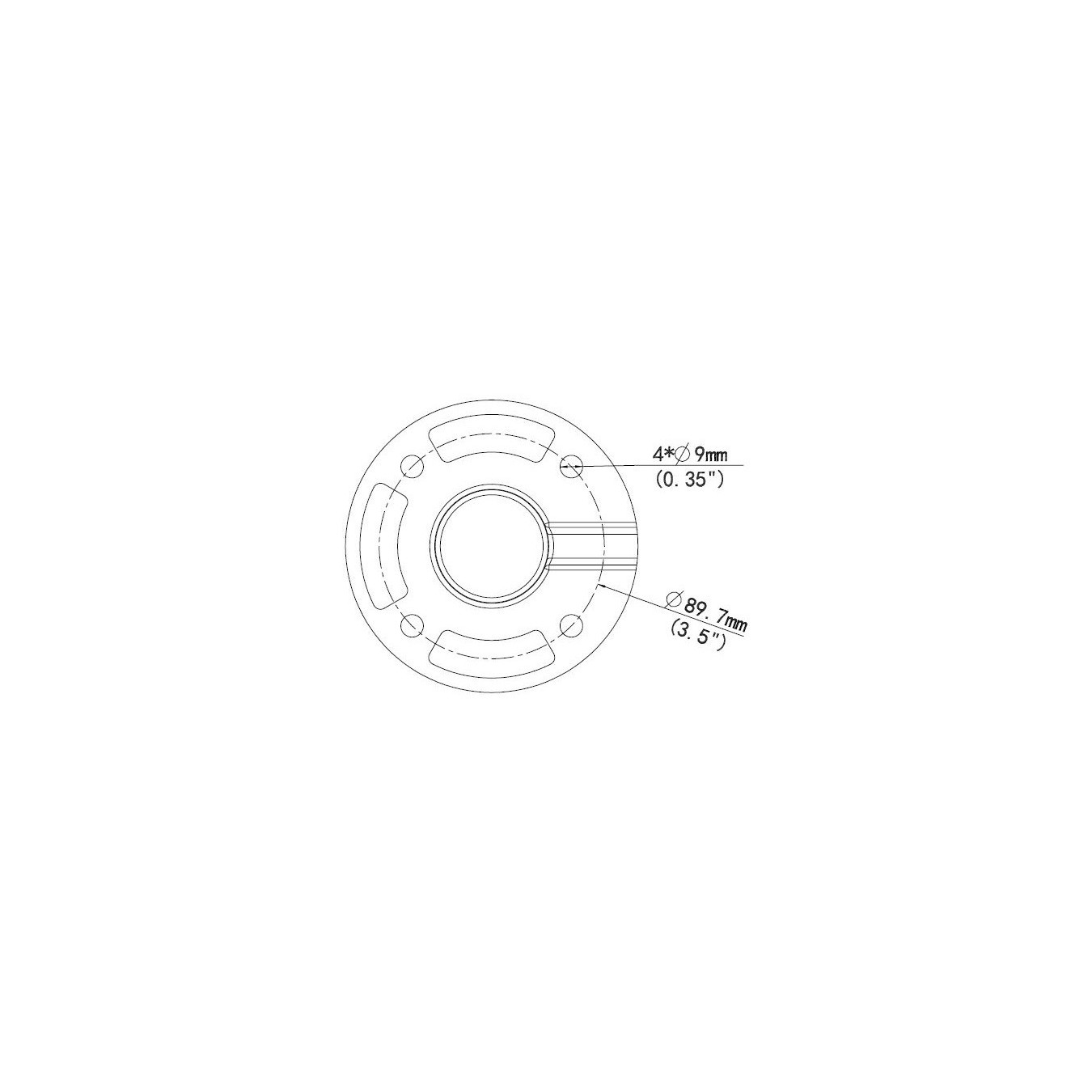 ALLNET Pendant mount Decken for ALL-CAM2498-LEP — Buy in Cyprus with Fast Delivery