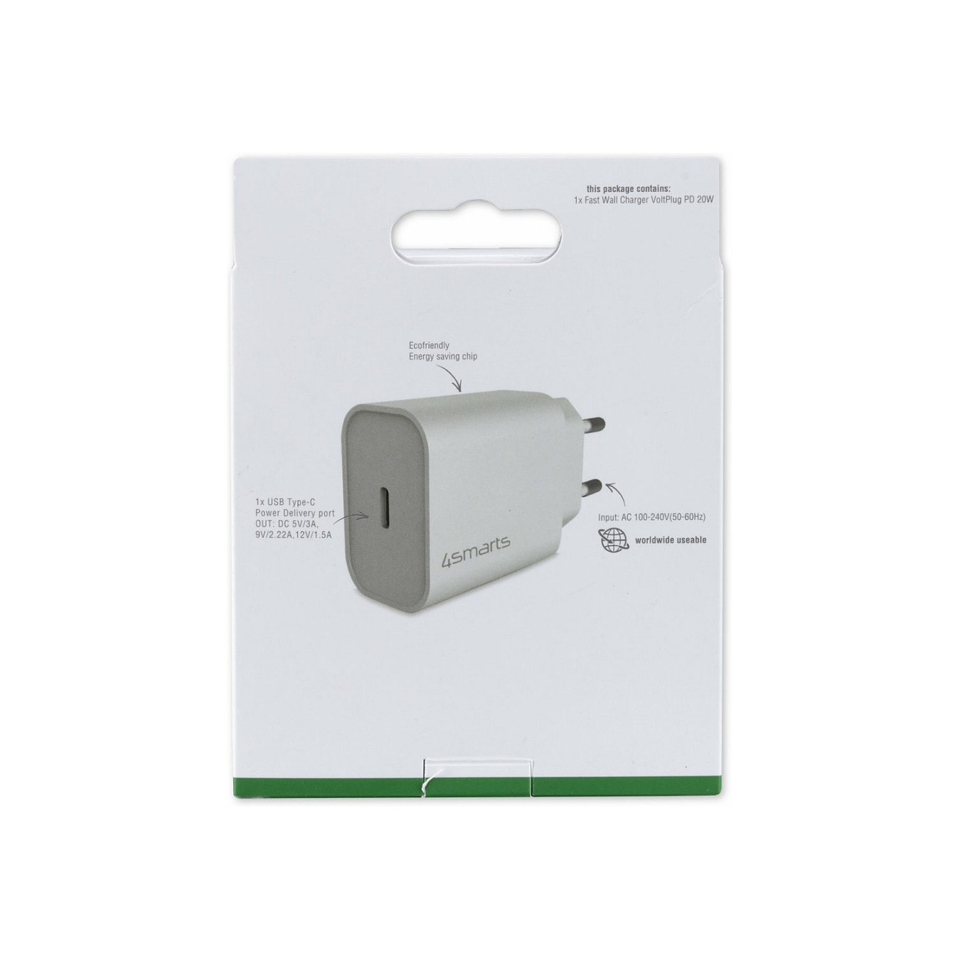 4smarts Netzladegert VoltPlug single PD 20W — Buy in Cyprus with Fast Delivery