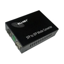 Z ALLNET Medienkonverter 1000BASE-SX -LX auf 1000BASE-SX -LX Single- Multimode SFP Mini-GBIC Anschluss ALL-MC108G-SFP...