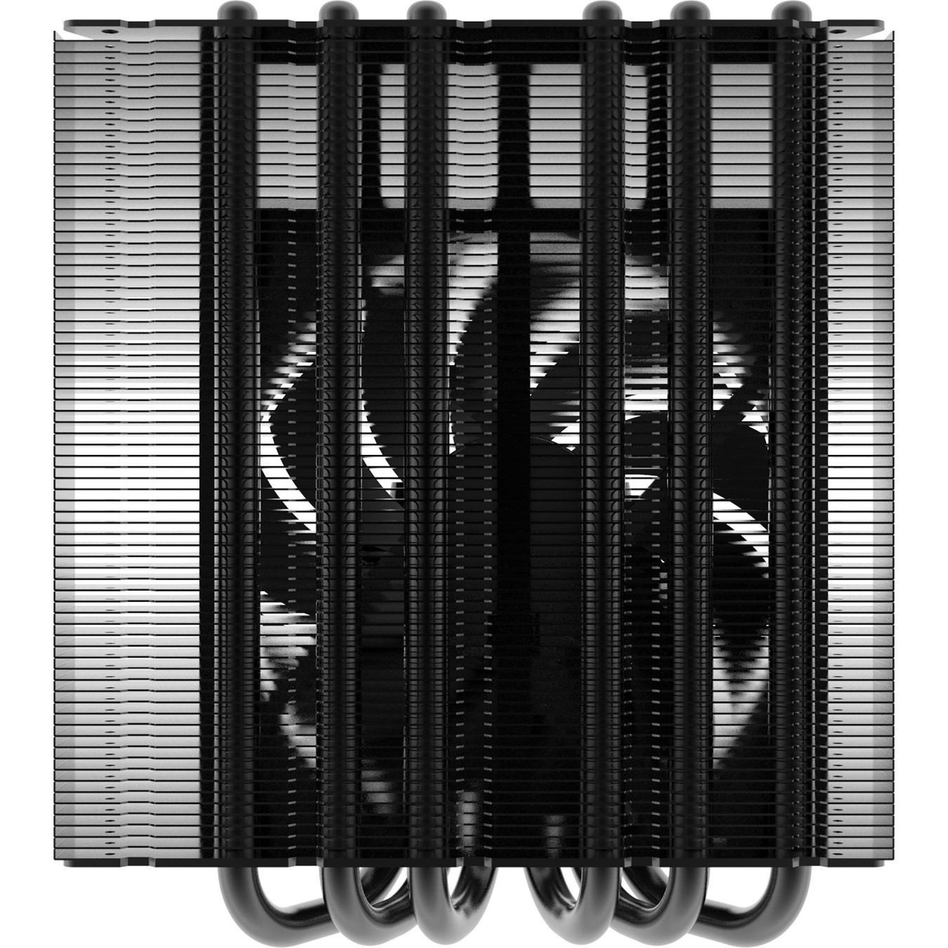 Alpenföhn Black Ridge CPU Cooler - Low-Profile 92mm PWM Fan, 6x 6mm Heatpipes, Black — Buy in Cyprus with Fast Delivery