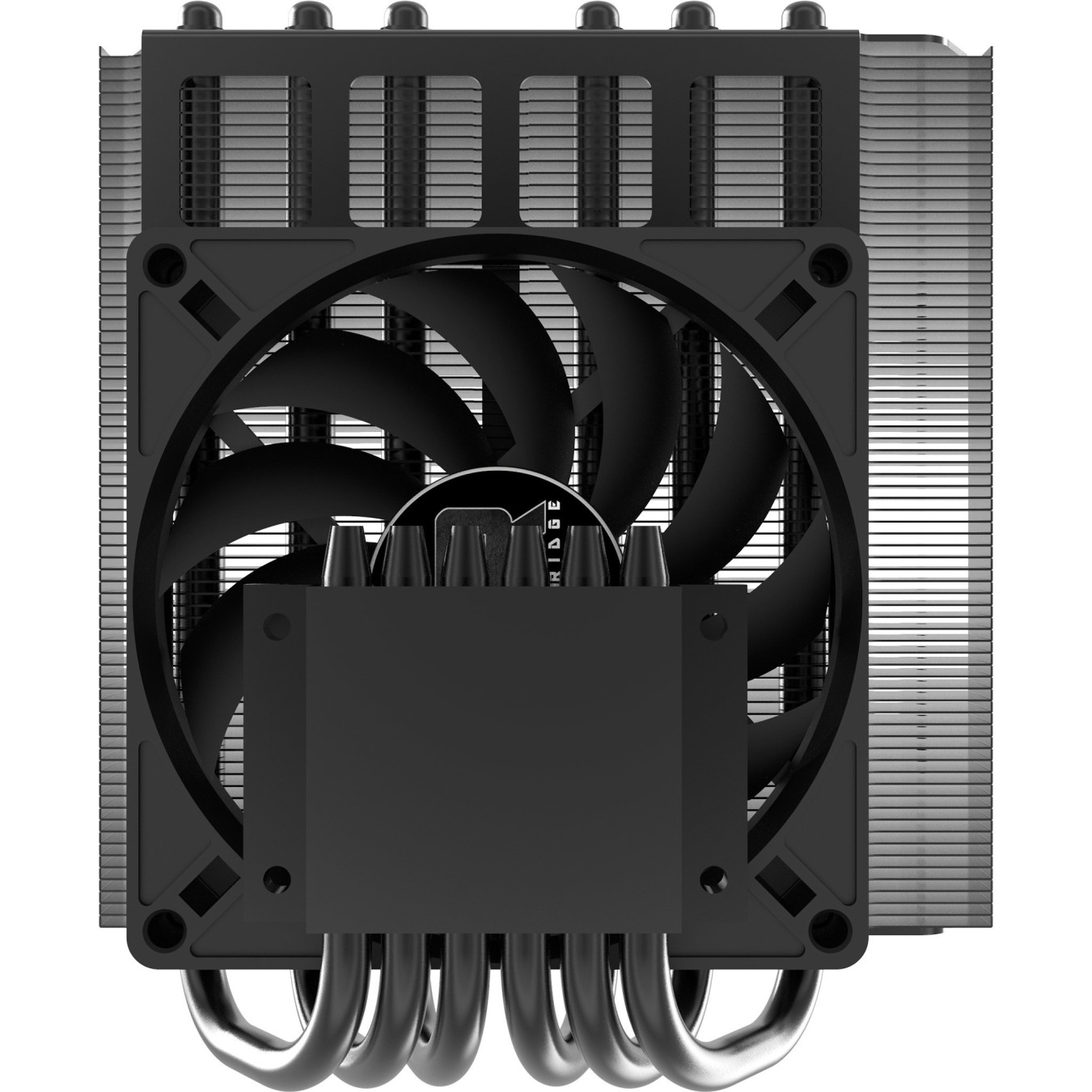 Alpenföhn Black Ridge CPU Cooler - Low-Profile 92mm PWM Fan, 6x 6mm Heatpipes, Black — Buy in Cyprus with Fast Delivery