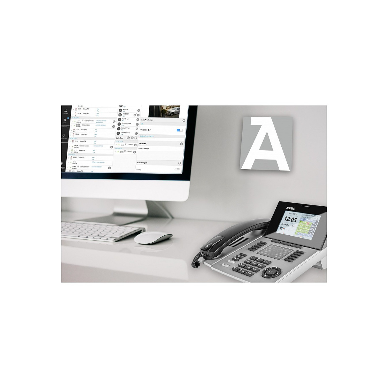 AGFEO ST 56 IP SENSORfon silber — Buy in Cyprus with Fast Delivery