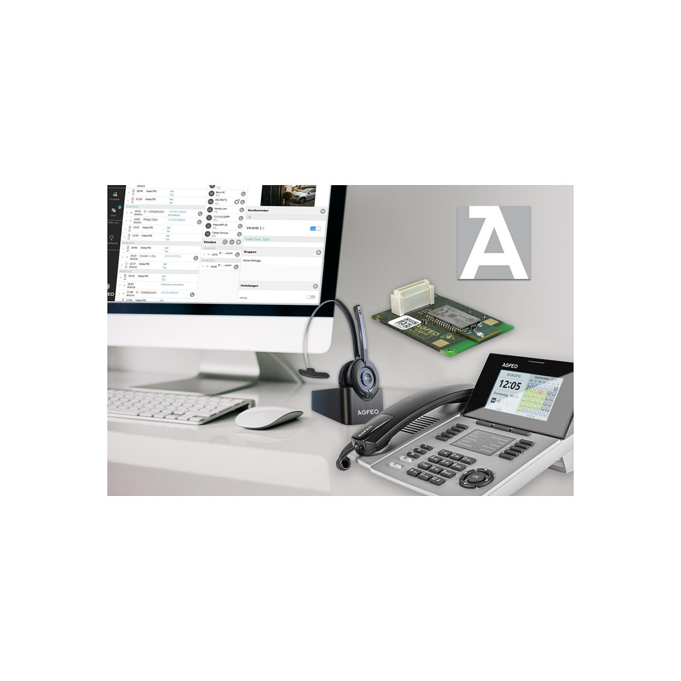 AGFEO ST 56 IP SENSORfon silber — Buy in Cyprus with Fast Delivery